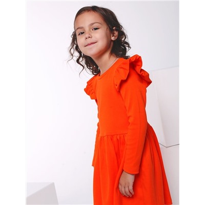 Платье Фея оранжевый